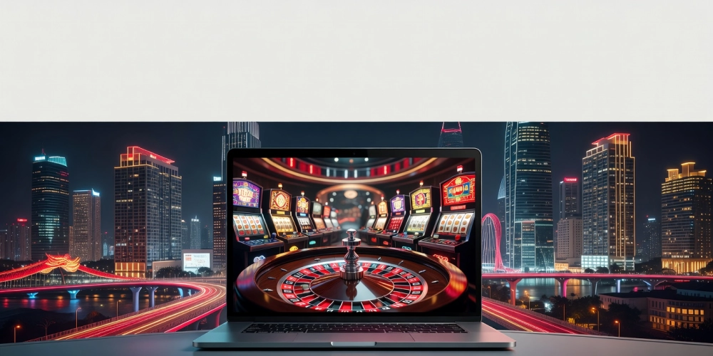 Minh họa giao diện casino da nang nh88 với các trò chơi hấp dẫn và người chơi đang tham gia
